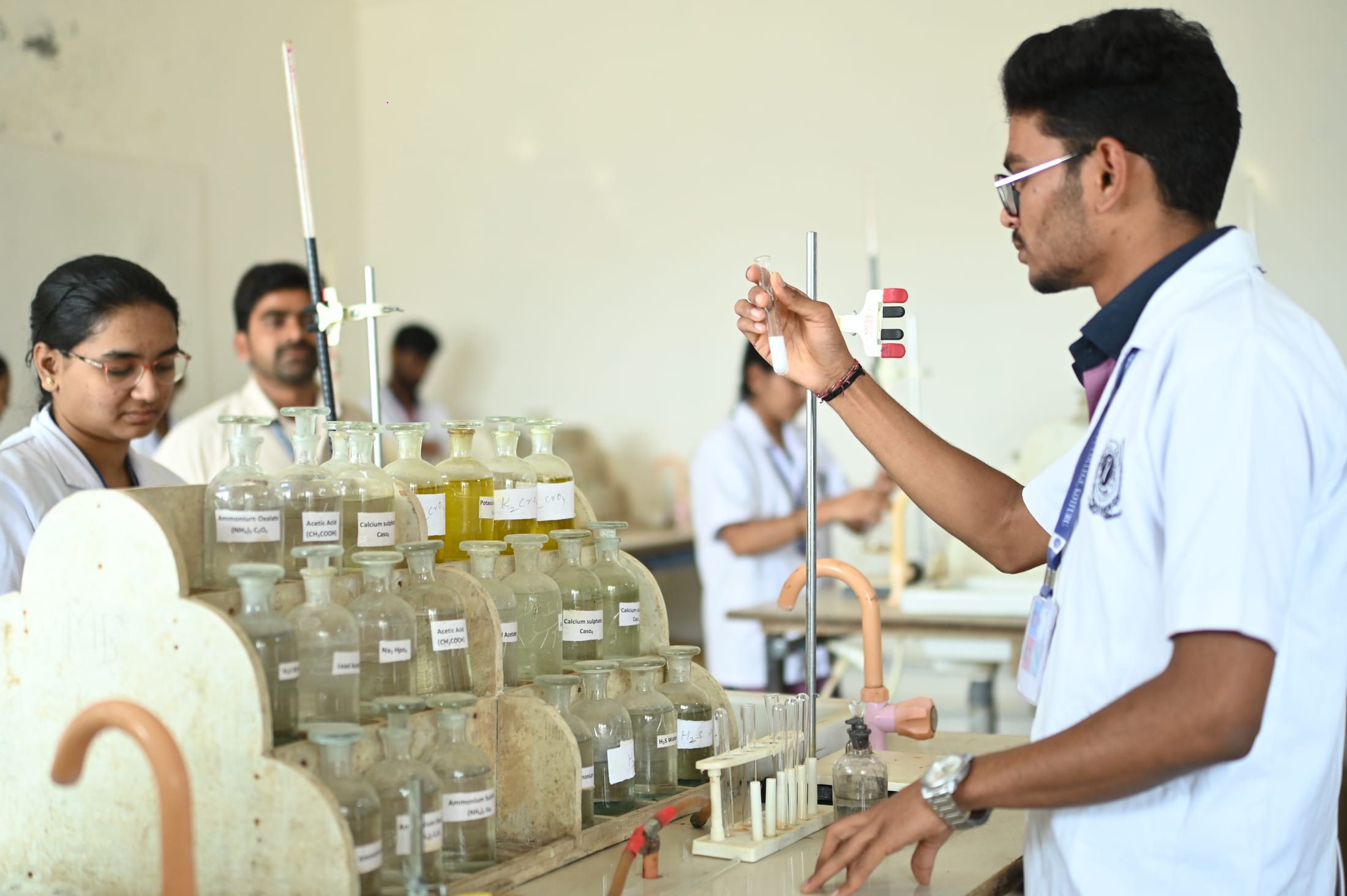 Chemistry laboratory experiment
