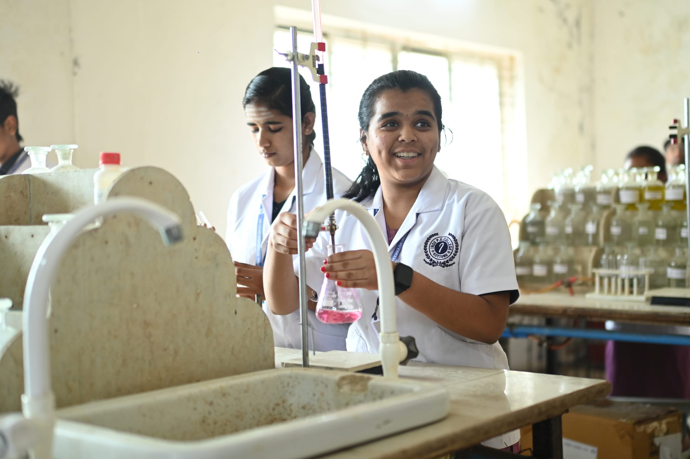 Chemistry laboratory learning